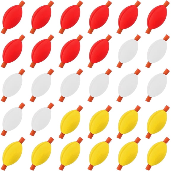 30 count Oval Fly Fishing Floats Strike Indicators