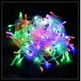 thumbnail image 1 of 30 ft 100 led Waterproof Starry Fairy String Lights Powered for Bedroom Indoor Outdoor Warm Ambiance Lighting for Patio Halloween Thanksgiving Christmas Party Wedding Decor, 1 of 8