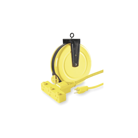 30 ft. 14/3 Extension Cord Reel 13 Amps 3 Outlets 120VAC Voltage