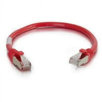 30 ft. Cat6 Snagless Shielded-STP Ethernet Network Patch Cable - Red