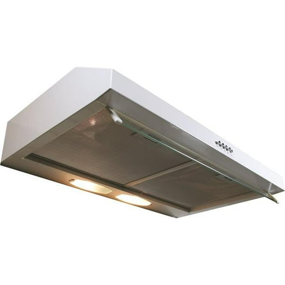 30 in. 190 CFM Builder Series Undercabinet Hood, White