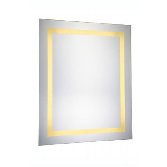 30 in. 24 watt Dimmable 3000K Rectangle LED Electric Mirror