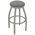 thumbnail image 1 of 30 in. 802 Misha Swivel Bar Stool with Anodized Nickel Finish & Graph Alpine Seat, 1 of 1