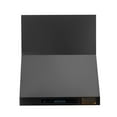 thumbnail image 1 of 30 in. 900 CFM Wall Mounted Range Hood in Titanium Stainless Steel, 1 of 6