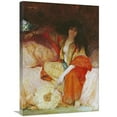 thumbnail image 1 of 30 in. A Harem Beauty Holding a Fan Art Print - Gabriel Joseph Marie Augustin Ferrier, 1 of 1