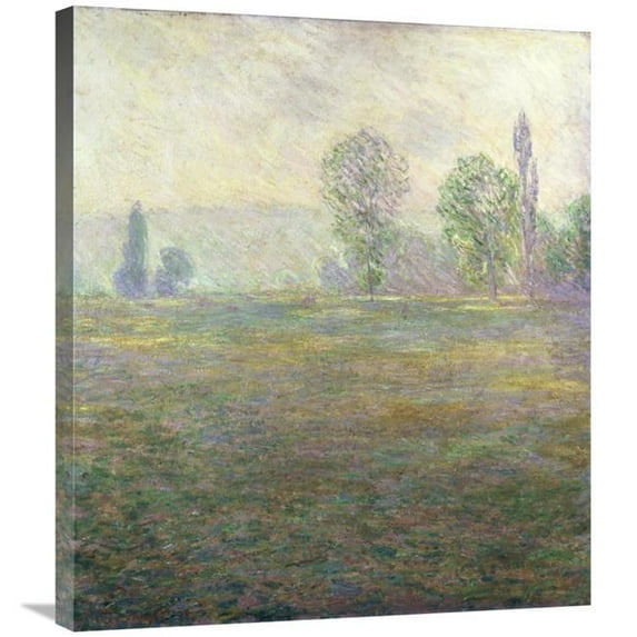 30 in. A Meadow in Giverny Art Print - Claude Monet