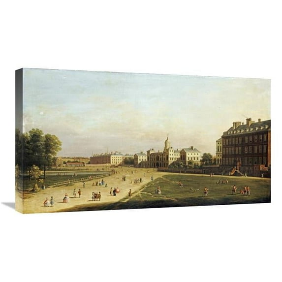 30 in. A View of the New Horse Guards Art Print - English School