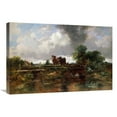 thumbnail image 1 of 30 in. A Wooded River Landscape Art Print - Frederick Waters Watts, 1 of 1