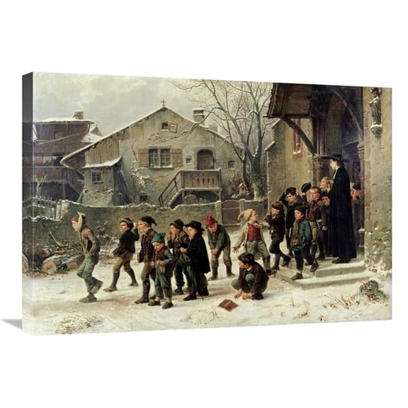 30 in. After Class Art Print - Marc Louis Benjamin Vautier