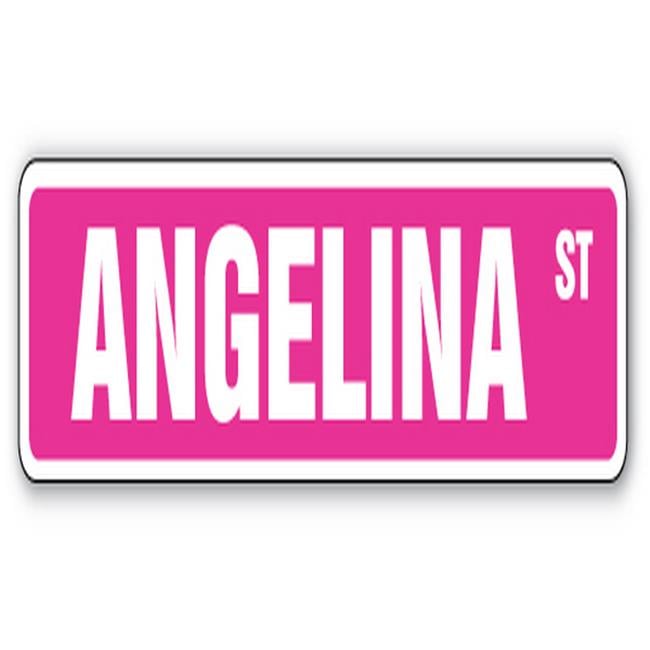 30 in. Angelina Street Childrens Name Room Sign - Walmart.com