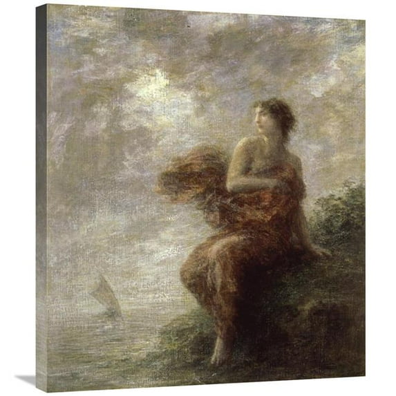 30 in. Ariadne Art Print - Henri Fantin-Latour