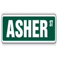 thumbnail image 1 of 30 in. Asher Street Childrens Name Room Sign, 1 of 1