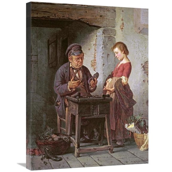 30 in. At the Cobblers Art Print - Antonio Rotta