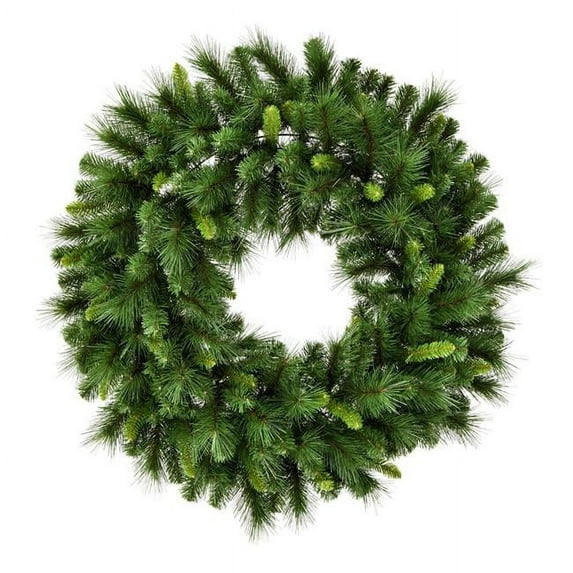 30 in. Bangor Mixed Pine Wreath with 235 PVC & Hardneedle Tips