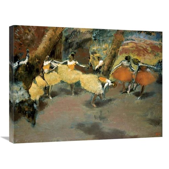 30 in. Before the Performance Art Print - Edgar Degas