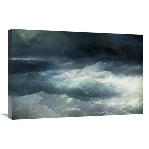 30 in. Between the Waves Art Print - Ivan Konstantinovich Aivasowsky