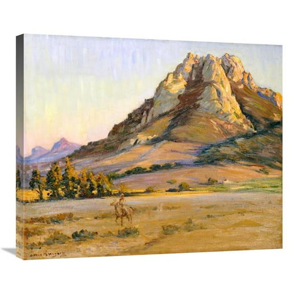 30 in. Castle Crags, San Luis Obispo Art Print - Arthur Merton Hazard