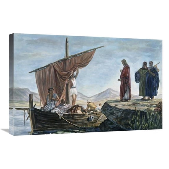 30 in. Christ Calling James & John Art Print - Edward Armitage