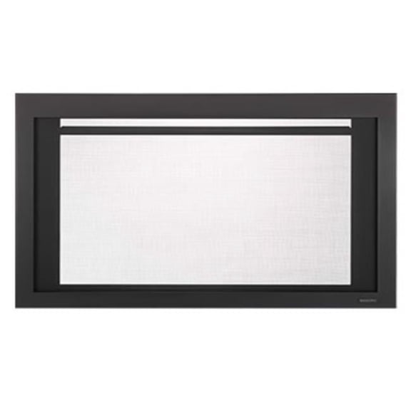 30 in. Clean Screen Front, Black