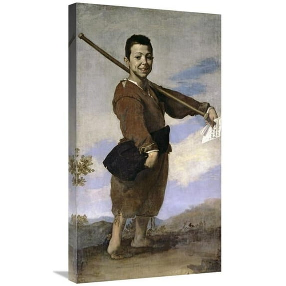 30 in. Club-Footed Boy Art Print - Jusepe De Ribera