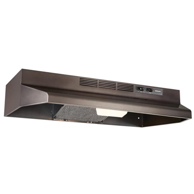 30 in. Convertible Under Range Hood with Light Black