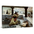 thumbnail image 1 of 30 in. David Sees Bath-Sheba Bathing Art Print - James Tissot, 1 of 1