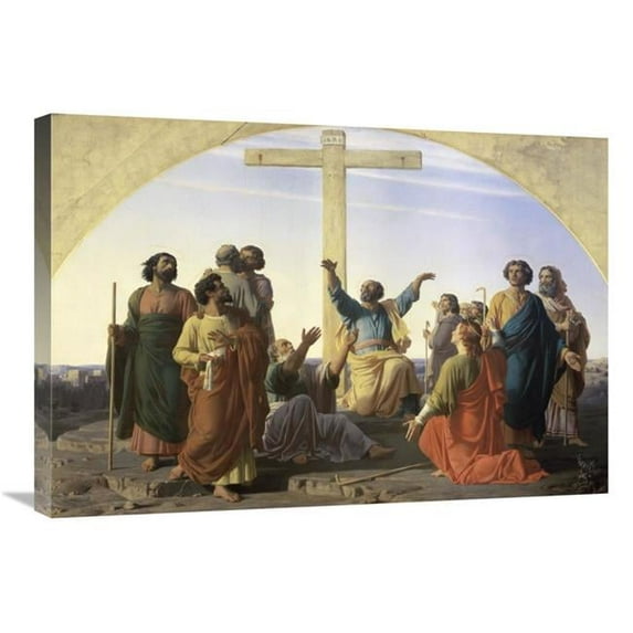 30 in. Dispersion of the Apostles Art Print - Charles Gleyre
