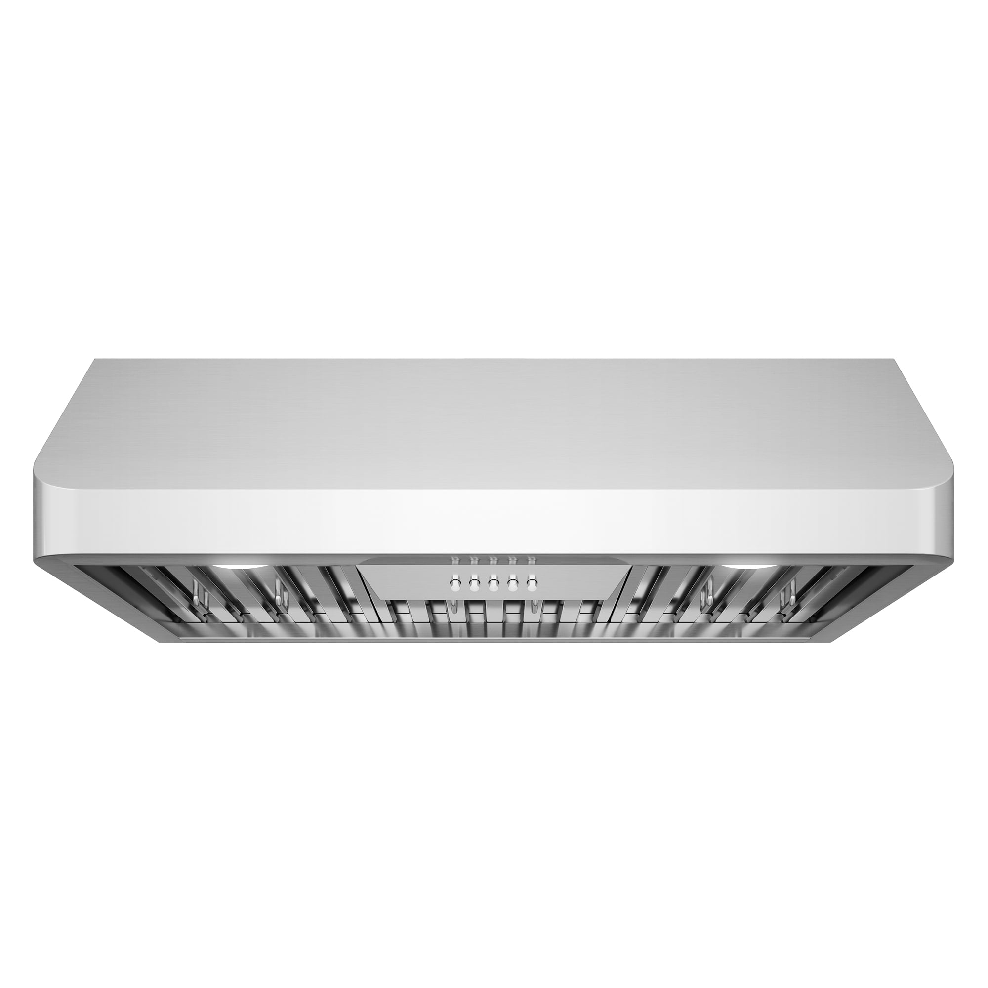 VIVOHOME 30 inch Under Cabinet Range Hood with LED Lights for Kitchen, 800CFM, Size: 30 x 22 x 8, Silver