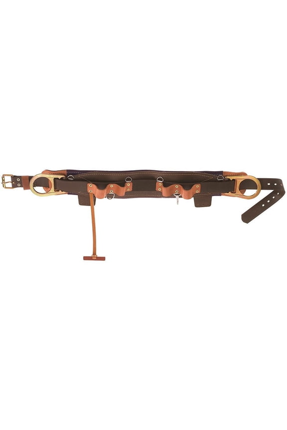 30 in. Fixed Style Body Belt - Brown