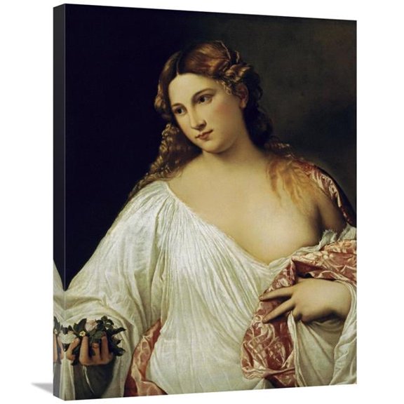 30 in. Flora Art Print - Titian