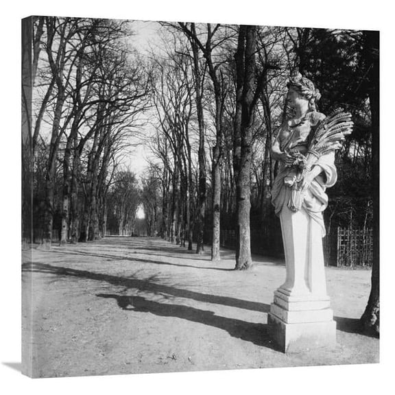 30 in. France, 1920 - The Park, Versailles Art Print - Eugene Atget
