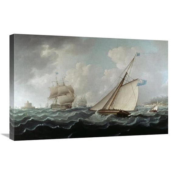 30 in. Full Sail Art Print - Thomas Butterworth