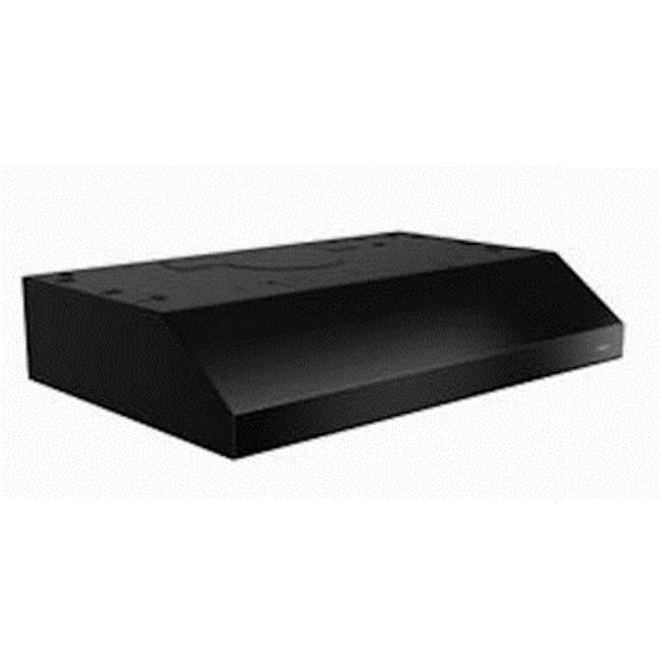 Broan-NuTone 30-Inch Black Stainless Steel Convertible Range Hood