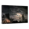 thumbnail image 1 of 30 in. Harbor of Palermo Art Print - Claude-Joseph Vernet, 1 of 1