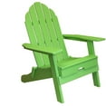 thumbnail image 1 of 30 in. Heavy Duty Plastic Adirondack Chair, Green, 1 of 1