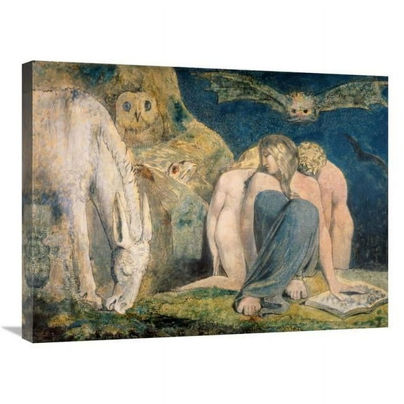 30 in. Hecatate Art Print - William Blake