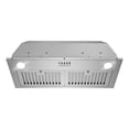 thumbnail image 1 of 30 in. Lumin Collection Ducted Insert Range Hood in Stainless Steel, 1 of 18