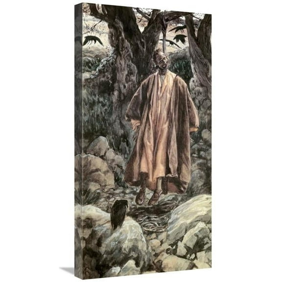 30 in. Judas Hangs Himself Art Print - James Tissot