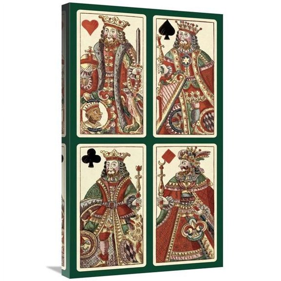 30 in. Kings - Bauern Hochzeit Deck Art Print - Andreas Benedictus Gobl