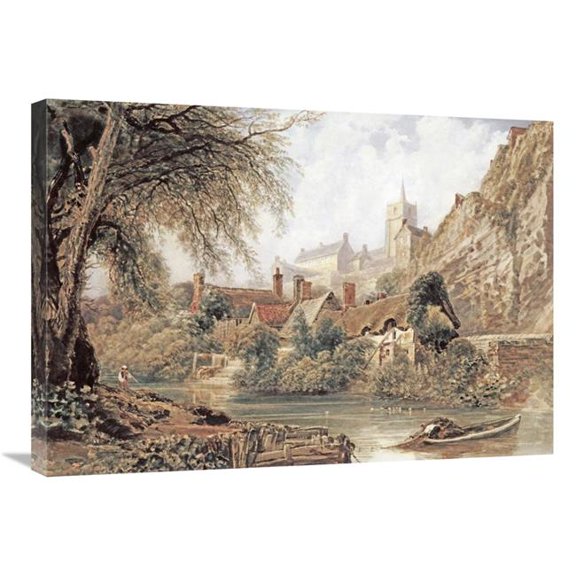 30 in. Knaresborough Art Print - Peter De Wint