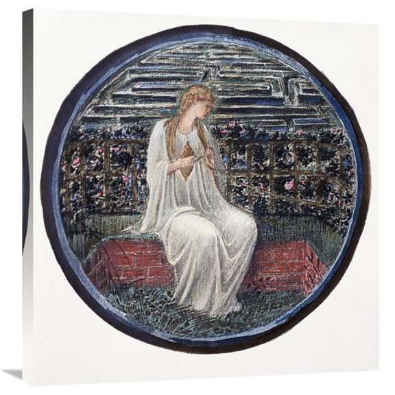 30 in. Love in a Tangle Art Print - Sir Edward Burne-Jones