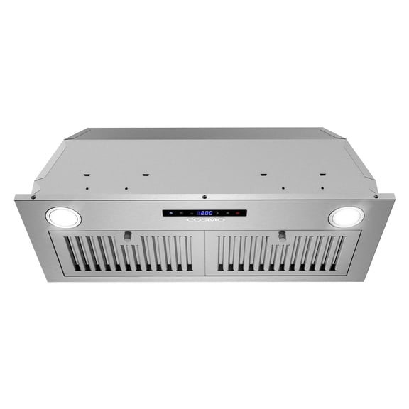30 in. Lumin Collection Ducted Insert Range Hood, Touch Controls, LED Lights, Stainless Steel