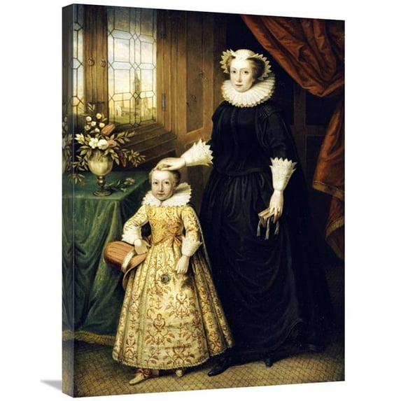30 in. Mary, Queen of Scots Art Print - Bernhard Lens