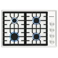 thumbnail image 1 of 30 in. NG/LPG Convertible Gas Cooktop in Stainless Steel with 4-Burners, 1 of 6
