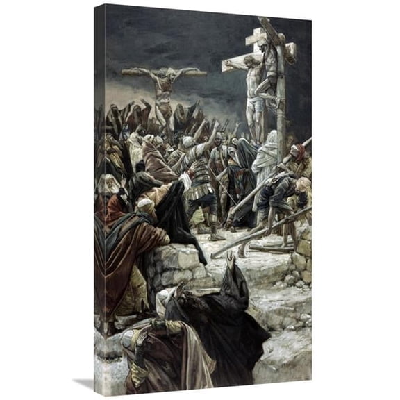 30 in. Pardoning of the Penitent Thief Art Print - James Tissot