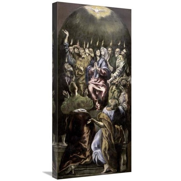 30 in. Pentecost Art Print - El Greco