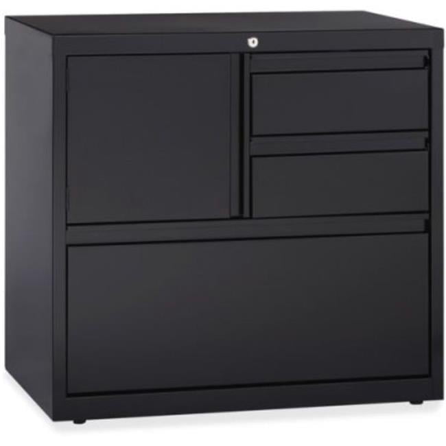 30 in. Personal Storage Center Lateral File - 3-Drawer, Black - Walmart.com