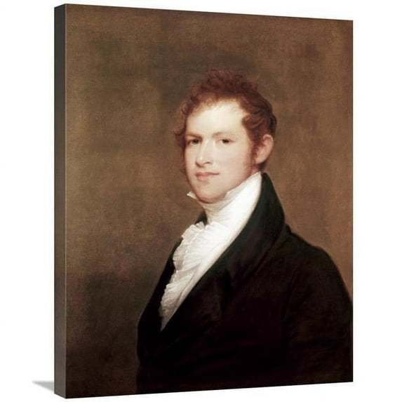 30 in. Portrait of Andrew Dexter Founder of Montgomery, Alabama Art Print - Thomas Sully