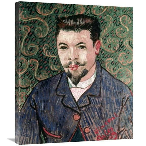 30 in. Portrait of Doctor Felix Rey Art Print - Vincent Van Gogh