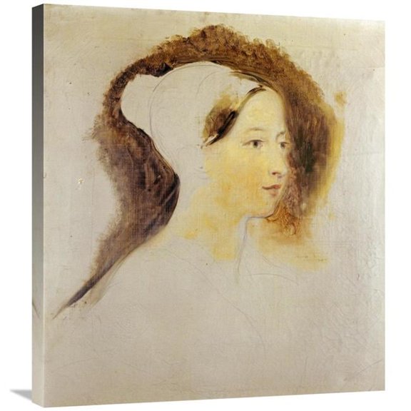 30 in. Portrait of Queen Victoria Art Print - Sir David Wilkie